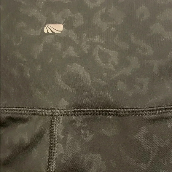 Marika black high rise casual yoga athletic stretch waistband  leggings tight S - Picture 4 of 4